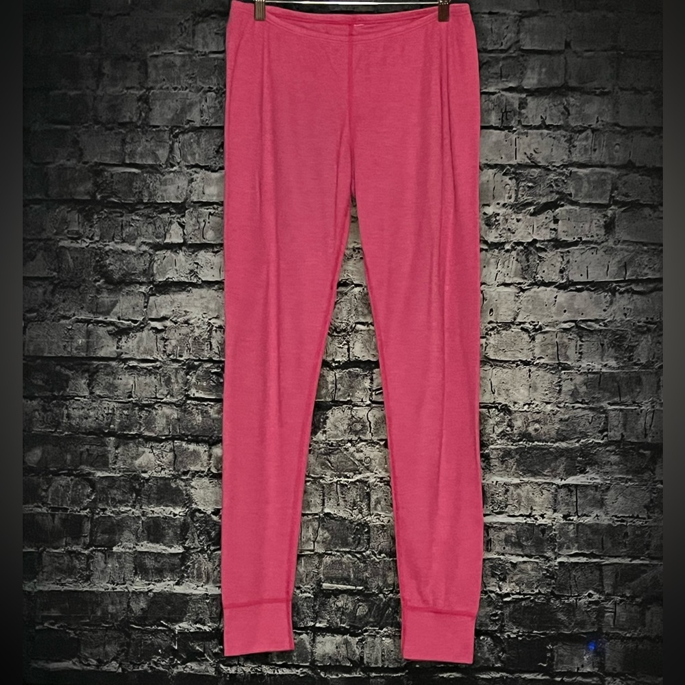 Pink Thermal Pants